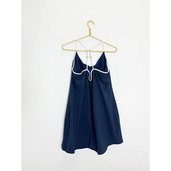 Abercrombie & Fitch Traveler Mini Dress Size XL Navy Tennis Workout - Image 14