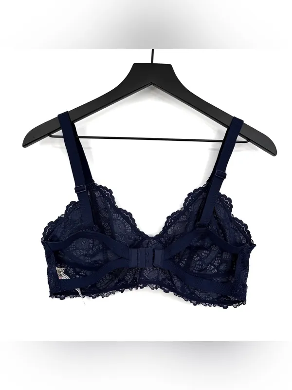 INTIMATELY FREE PEOPLE Let Me Kiss You Soft Bra Navy Blue L - Image 5
