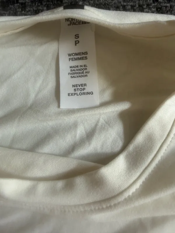 White The North Face Long sleeve Shirt - Image 3