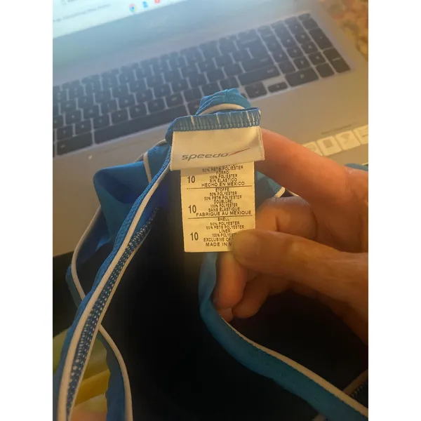 Speedo one piece bathing suit size 10 - Image 4