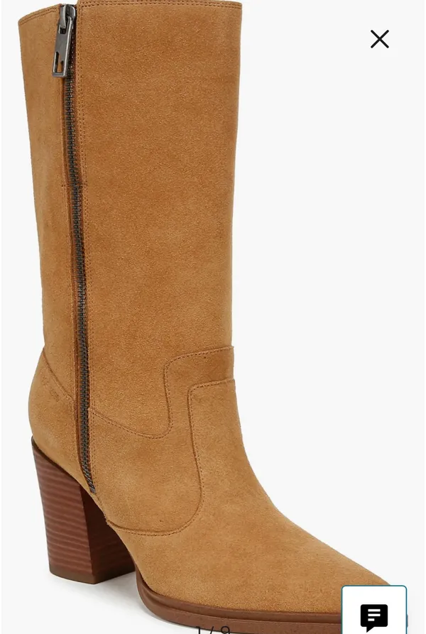 NWT Franco Sarto Pointed Toe Boot SIZE 9 Retails $265 - Image 2