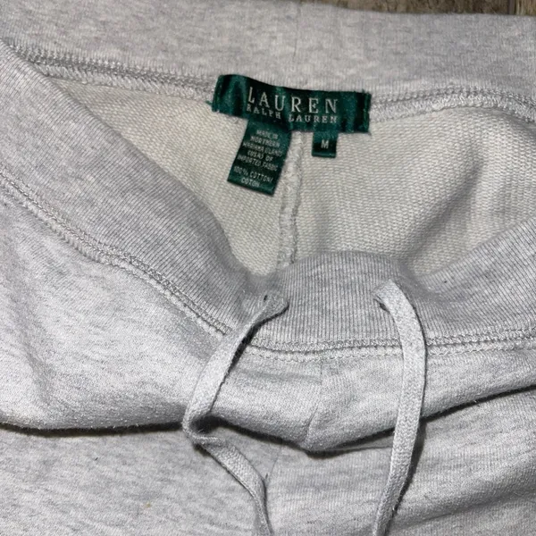 Lauren by Ralph Lauren Grey Joggers Size Medium - Image 3