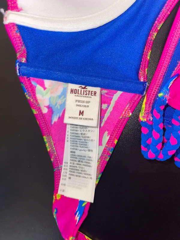 Hollister Floral Print Bikini - Image 3