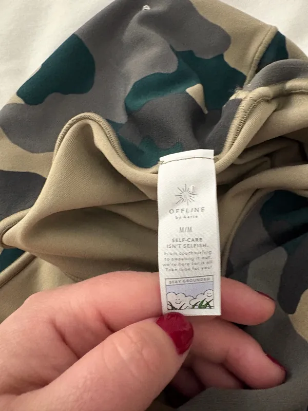 Aerie Offline High Rise Real Me 7/8 Leggings - Image 9