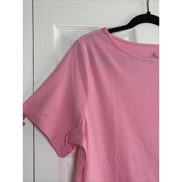 Disney Vacation Club Member T-Shirt Womens L Pink DVC Graphic Tee Short Sleeve L - Image 2