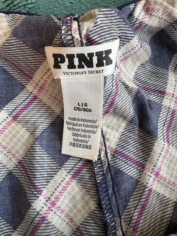Pink Victoria's Secret Satin Sleep Shorts - Image 3