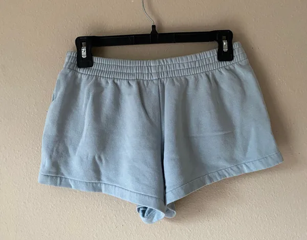 Calvin Klein Light Blue Soft Shorts - Image 2