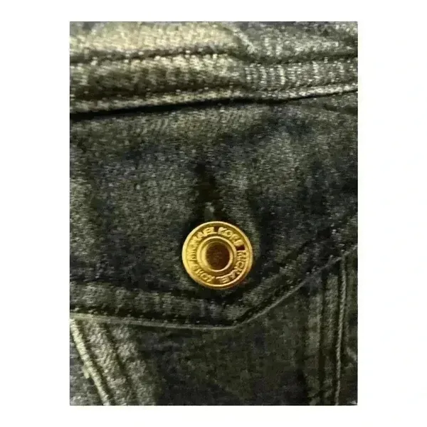 Michael Kors Womens‎ Faux Fur Jean Jacket, Small - Image 4