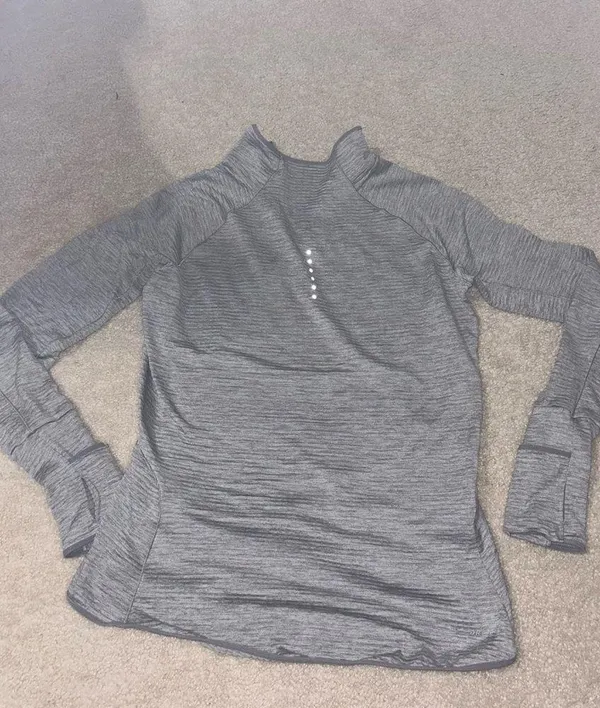 Nike Gray Quarter Zip - Image 2