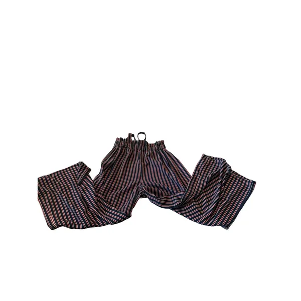 Sienna Sky Blue & Red Striped Wide Leg Dress Pants Size S - Image 2