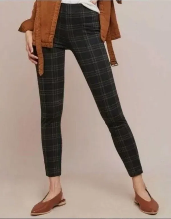 Anthropologie NTW Plaid Dress Pants - Image 2
