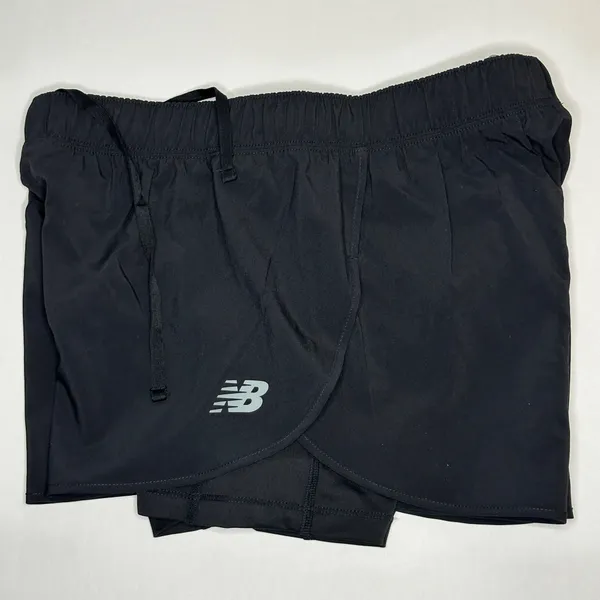NWT New Balance Black 2-in-1 Sport Running Shorts Size Small - Image 6