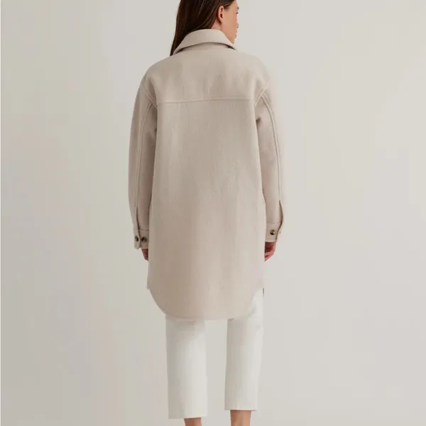 Aritzia Wilfred Ganna Long Shirt Jacket - Image 9