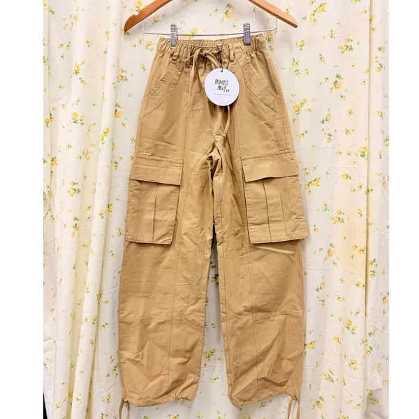 Princess Polly NEW Bilbury Cargo Pants Caramel US 0 Bella Hadid‎ Streetwear - Image 3