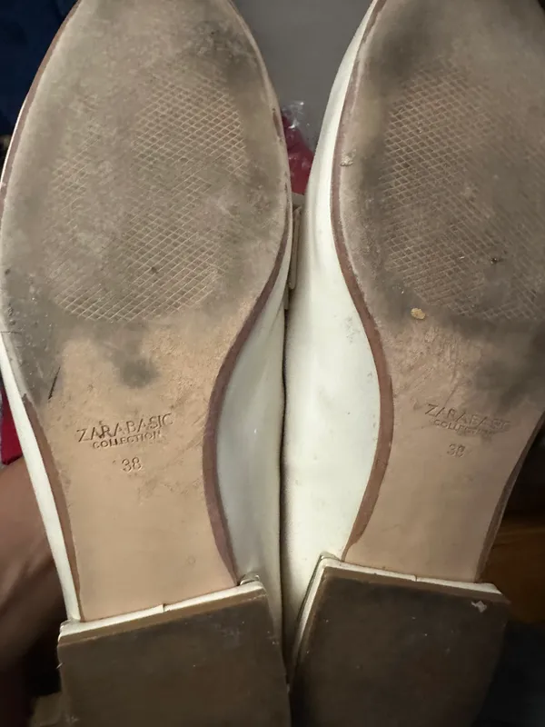 ZARA Loafers…Size: 38/8…Color: Cream/Beige - Image 7