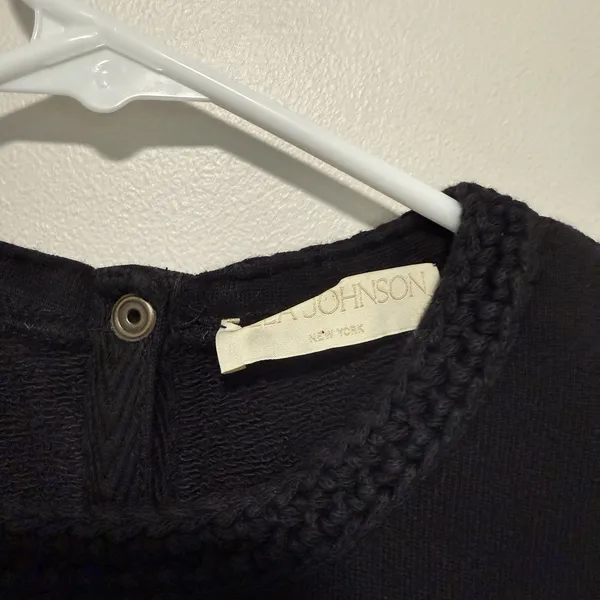 Ulla‎ Johnson Drew Puff Sleeve Pullover Bamboo Cotton Sweater Size Small - Image 3