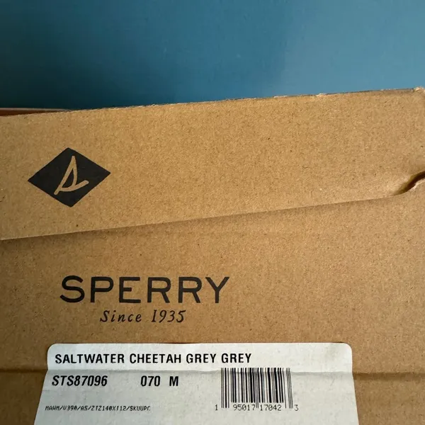 NEW Sperry Saltwater Animal Print Duck Boot Women's Size 7 NIB‎ - Image 8