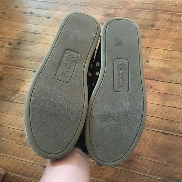 Sketchers Bobs memory foam slip on shoes Blue Size 7 - Image 2