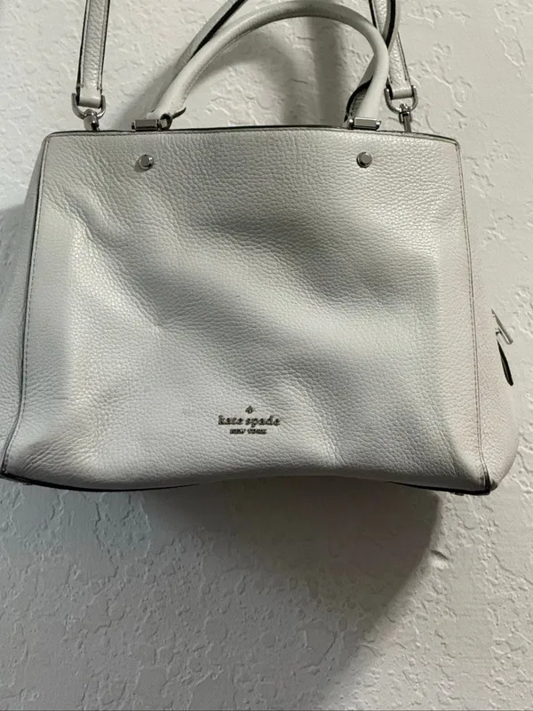 Kate Spade Leila Medium Triple Compartment Satchel Bag purse - Sea Water - Image 2