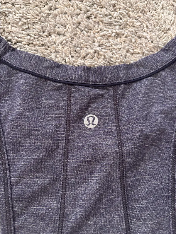 Lululemon Pace Perfect Loose Semi Cropped Athletic Tank Top Size 6 No size tag - Image 9