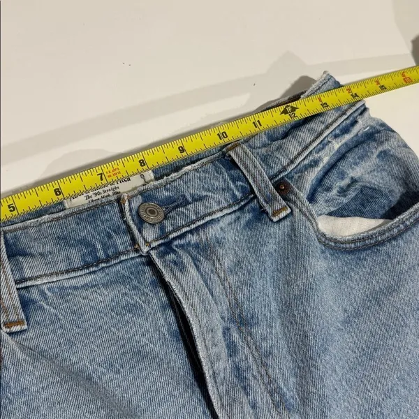 Abercrombie & Fitch Light Blue Straight Jeans - Image 6