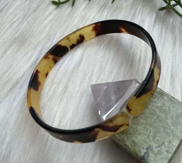 Vintage boho bangle cuff bracelet - Image 3