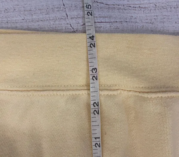 XLG Women Sweatshirt cotton blend Crewneck Longsleeve yellow - Image 8
