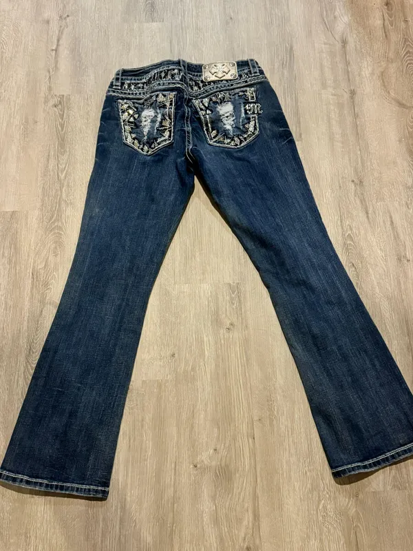 Miss Me Boot Cut Jeans - Image 4