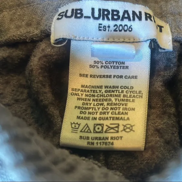 Sub_Urban Riot Grey Heart Two Piece Lounge Set Size XS/S - Image 8