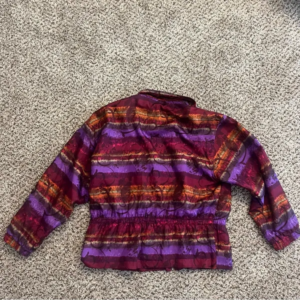 Vintage East West Silks Silk Jacket - Image 3