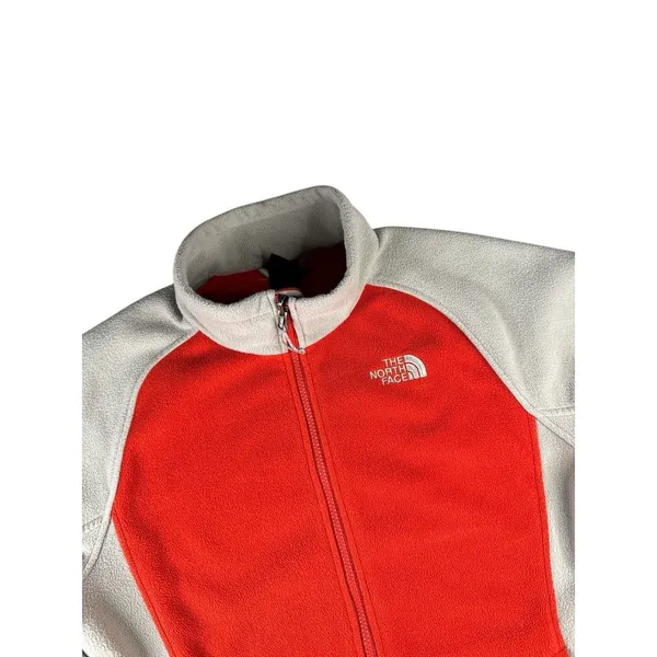 The North Face Khumbu Full Zip Jacket Red‎ Gray Women’s Large Outdoor Hiking - Image 3