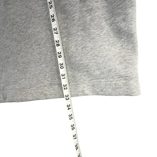 Athleta Round Trip Sweatshirt Dress Womens M Gray French Terry Sporty Athleisure - Image 9