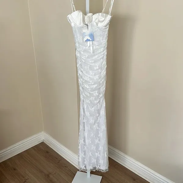 Majorelle Revolve Leonie White Maxi Dress - Image 6