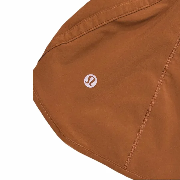 NWOT Lululemon Track That Mid-Rise Lined Short 5" Copper Brown Size 0 - Image 7