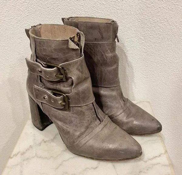 Freebird by Steven Joey Heeled Booties Size 8 EUC - Image 2