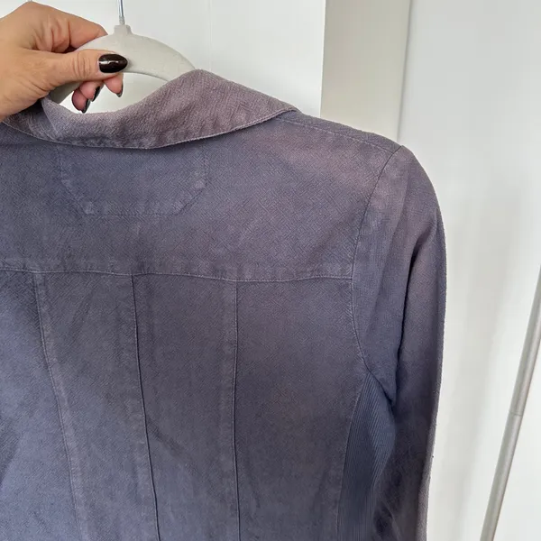 Parsley & Sage Women's Embroidered Floral Button Down Shacket, Size S, Pre Loved - Image 5