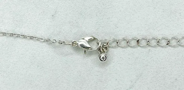 Silver Tone Daughter Heart Pendant Chain Link Necklace - Image 7
