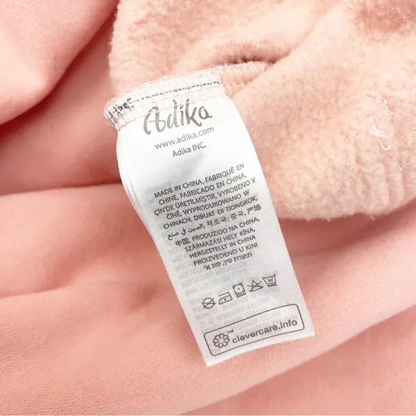 Adika Pink Eyes Novelty Graphic Trendy Pullover Oversized Hoodie Sweatshirt - Image 9