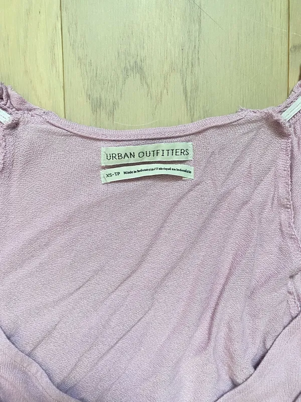 Purple Urban Outfitters Lace Trim Top - Image 5