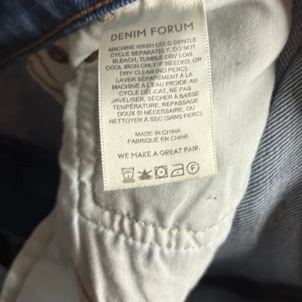 Denim Forum‎ Jeans Size 30 Long Blue - Image 8