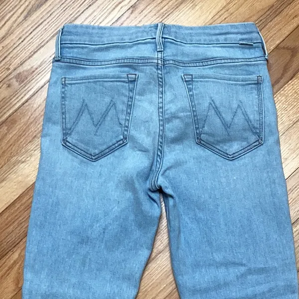 Mother Denim The Looker Crop - Swimming Pool Sunday size 27 - Image 8