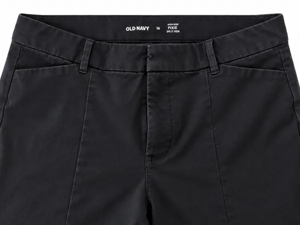 Old Navy High-Rise Pixie Split Hem Pants – Size 16 - Image 2