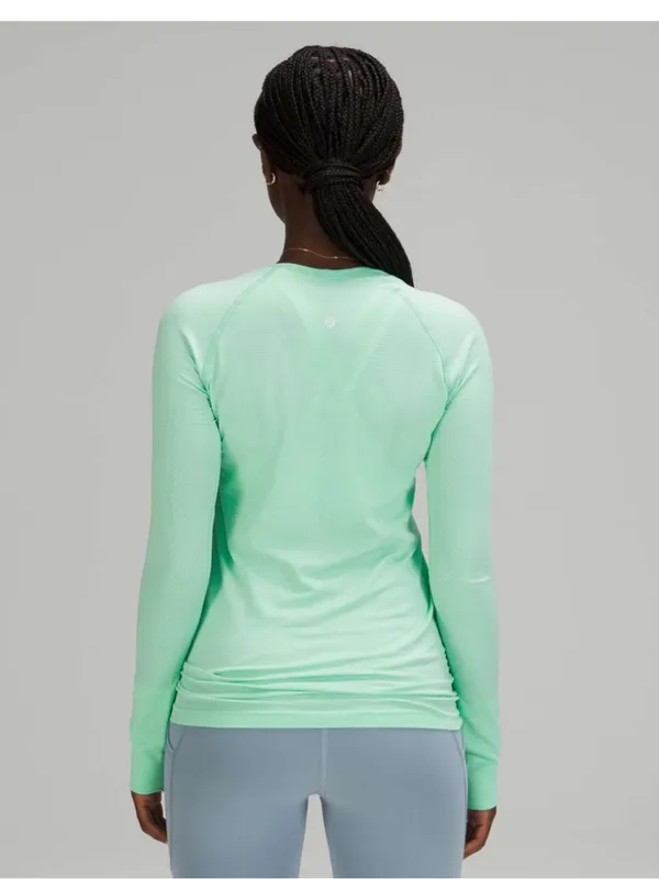 Lululemon Swiftly Tech Long Sleeve 2.0 Size 10 - Image 2
