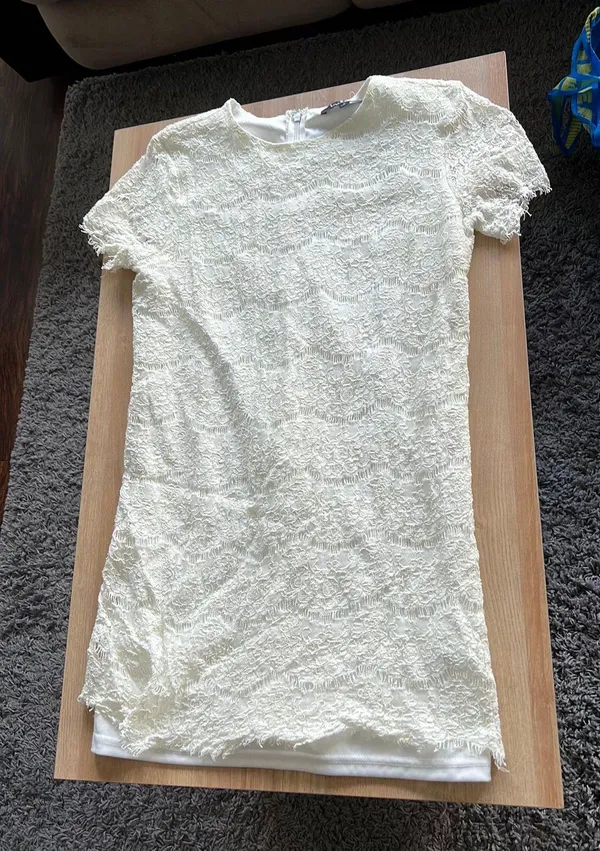 Lulus white lace dress - Image 2
