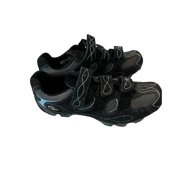 Specialized Riata MTB Shoes Size 40 Black‎ Blue Women's Mountain Bike Cycling - Image 4