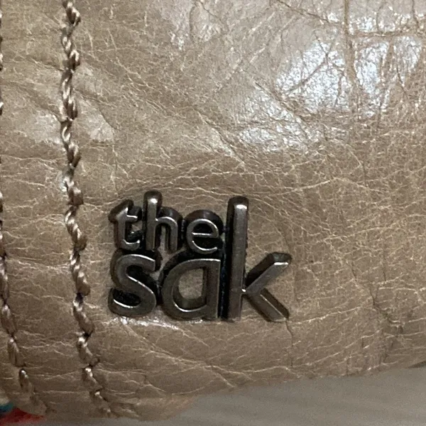 The Sak Deena Tan embroidered design flap crossbody bag - Image 3