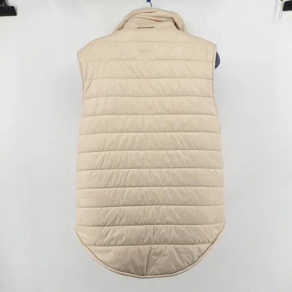 Varley Ellis Gilet Sherpa Reversible Quilted Puffer Vest Medium Beige VAR00942 - Image 5