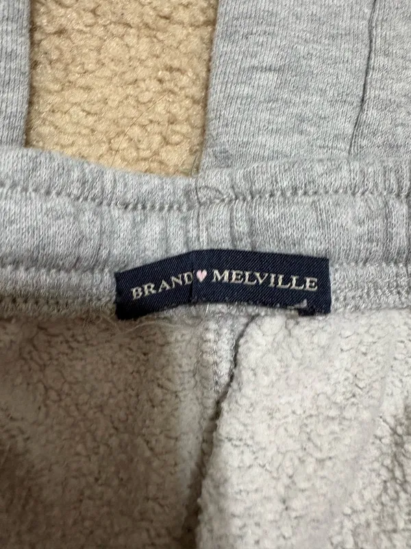 Grey Brandy Melville Sweatpants - Image 2