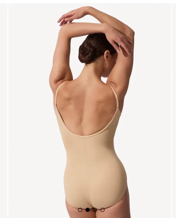 Capezio TEAM BASICS CAMISOLE LEOTARD W/ ADJUSTABLE STRAPS nud S - Image 2