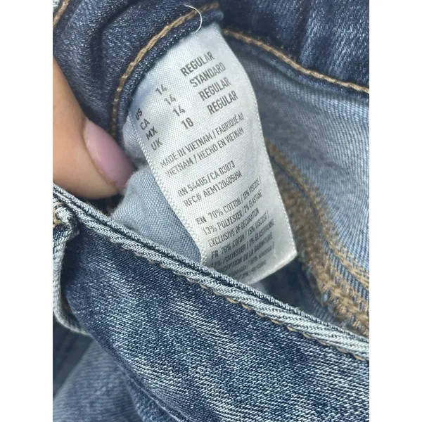 American Eagle Outfitters Women's Super Stretch Jeans Size 14‎ Q0002 - Image 4